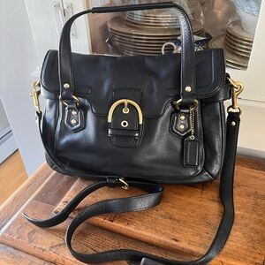 Coach Campell Eva Flap satchel handbag purse